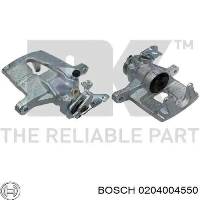 0204004550 Bosch Тормозной суппорт задний левый