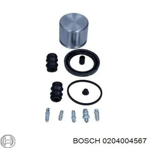 Суппорт тормозной передний правый 0204004567 Bosch