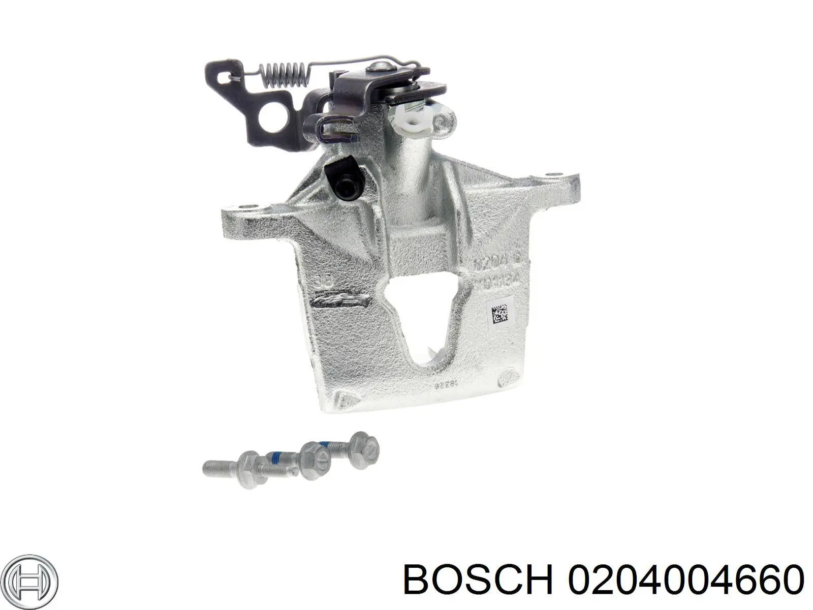 0204004660 Bosch suporte do freio traseiro esquerdo