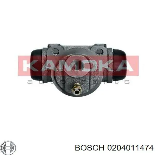 Рабочий тормозной цилиндр Bosch 0204011474 цена, от 10.02 USD