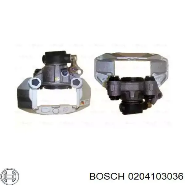 Суппорт тормозной передний левый 0204103036 Bosch