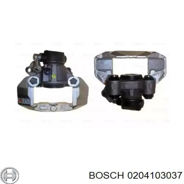 Суппорт тормозной передний правый 0204103037 Bosch