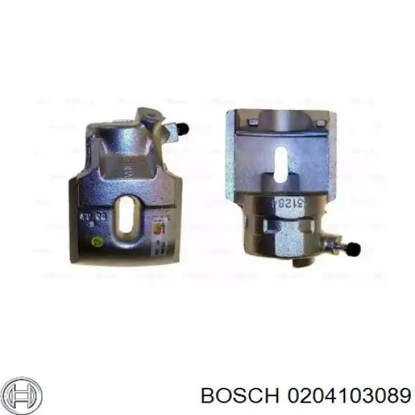 Суппорт тормозной передний правый 0204103089 Bosch