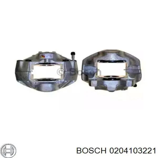 Суппорт тормозной передний правый 0204103221 Bosch