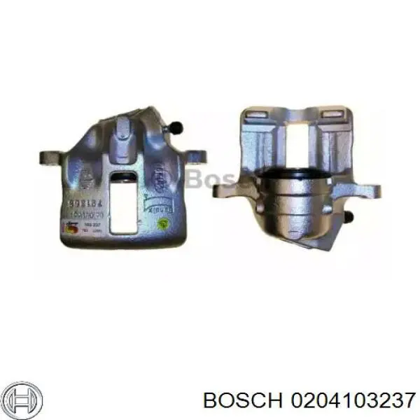 Суппорт тормозной передний левый 0204103237 Bosch