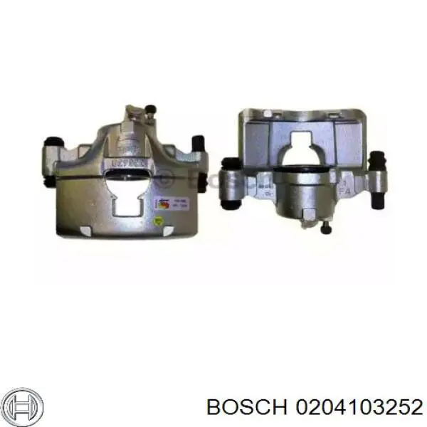 Суппорт тормозной передний правый 0204103252 Bosch