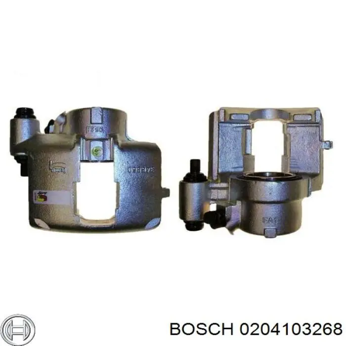 4400E7 Peugeot/Citroen Суппорт тормозной, передний, правый