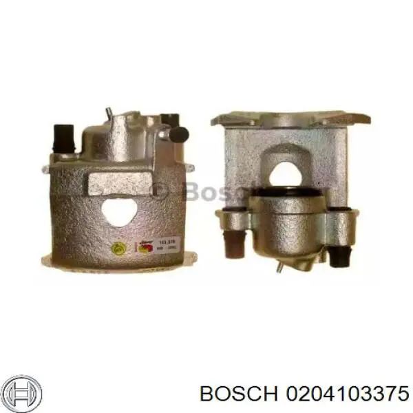 Суппорт тормозной передний левый 0204103375 Bosch