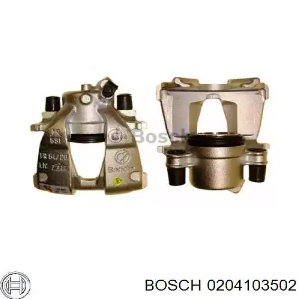 0 204 103 502 Bosch суппорт тормозной передний левый