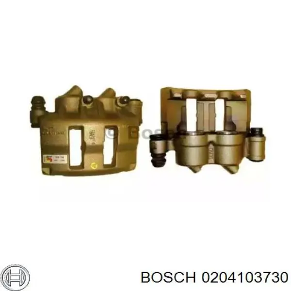 Суппорт тормозной передний левый 0204103730 Bosch