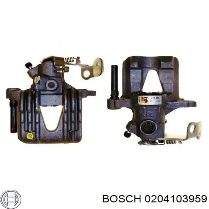 Суппорт тормозной задний левый 0204103959 Bosch