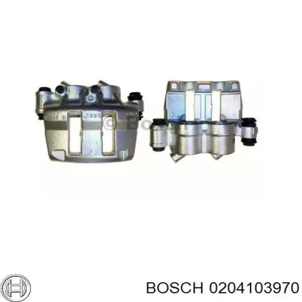 Суппорт тормозной передний правый 0204103970 Bosch