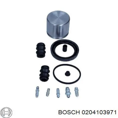 0204103971 Bosch Суппорт тормозной, передний, левый