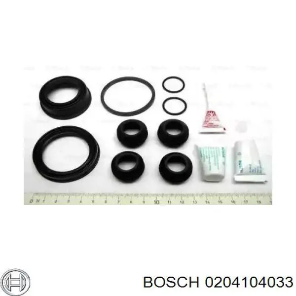 Ремкомплект суппорта тормозного переднего Bosch 0204104033