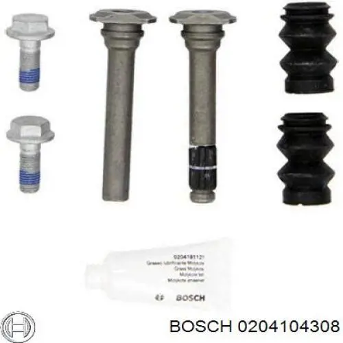 0204104308 Bosch Ремкомплект суппорта тормозного, переднего