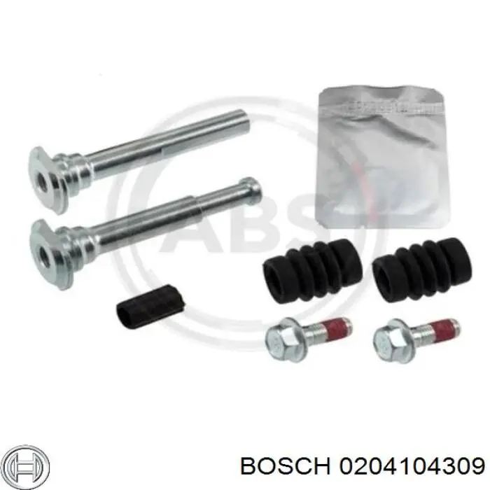 Ремкомплект суппорта тормозного заднего Bosch 0204104309
