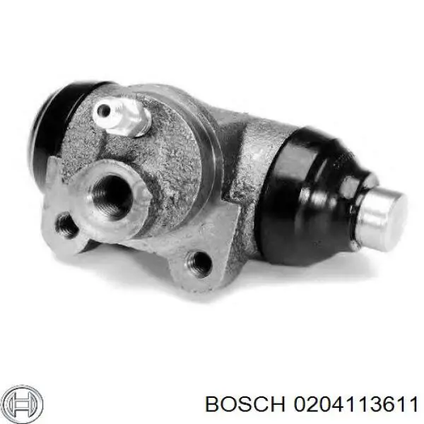 0204113611 Bosch Барабанные тормозные колодки