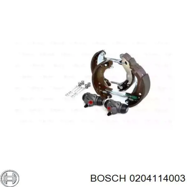 Задние барабанные колодки 0204114003 Bosch