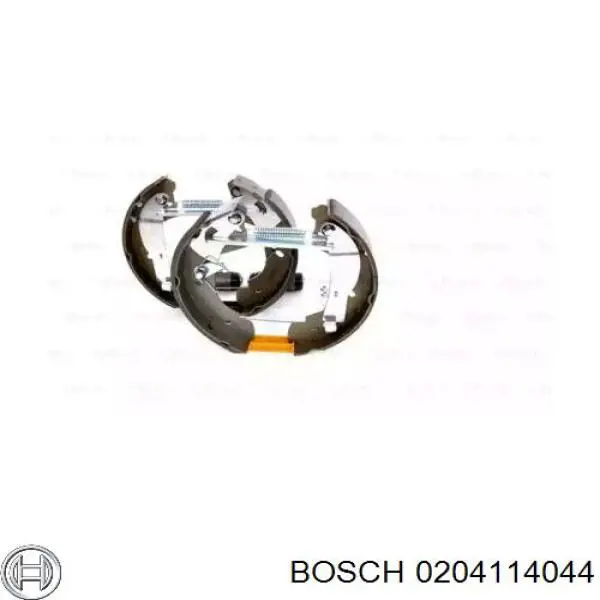 Задние барабанные колодки 0204114044 Bosch