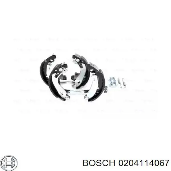 Барабанные колодки Bosch 0204114067