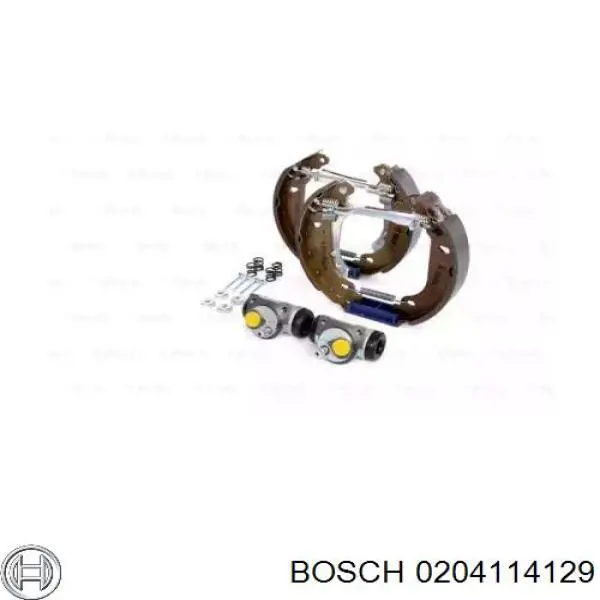 0 204 114 129 Bosch задние барабанные колодки