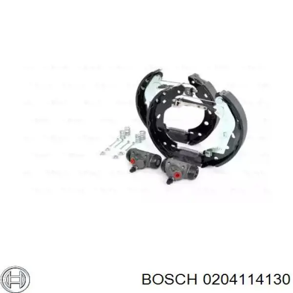 Zapatas de frenos de tambor traseras 0204114130 Bosch