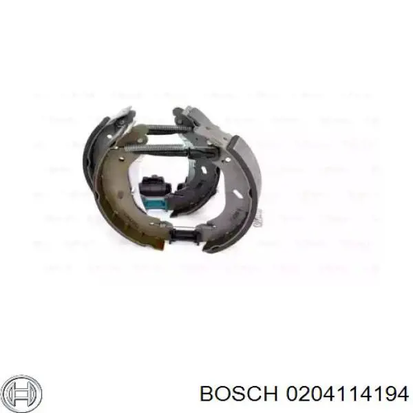 Колодки тормозные задние барабанные, в сборе с цилиндрами, комплект Bosch 0204114194 цена, от 89.81 USD