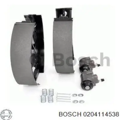 Задние барабанные колодки 0204114538 Bosch