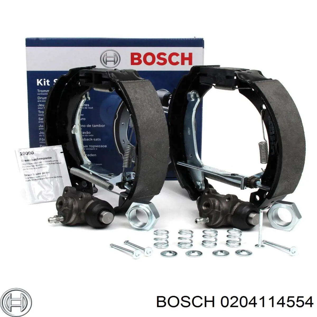 Задние барабанные колодки 0204114554 Bosch