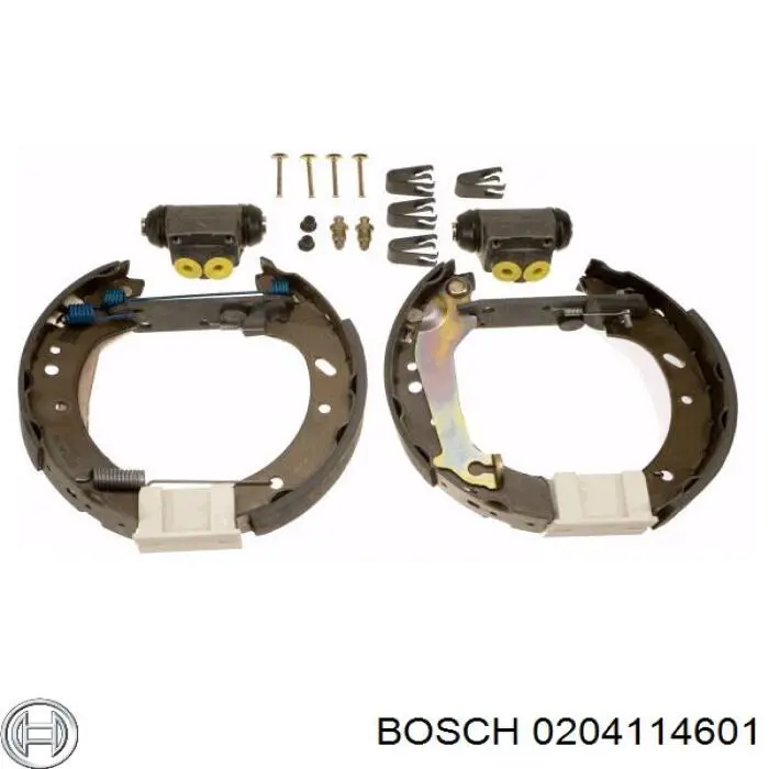 Задние барабанные колодки 0204114601 Bosch