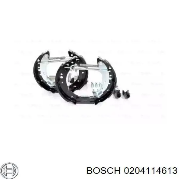 Задние барабанные колодки 0204114613 Bosch