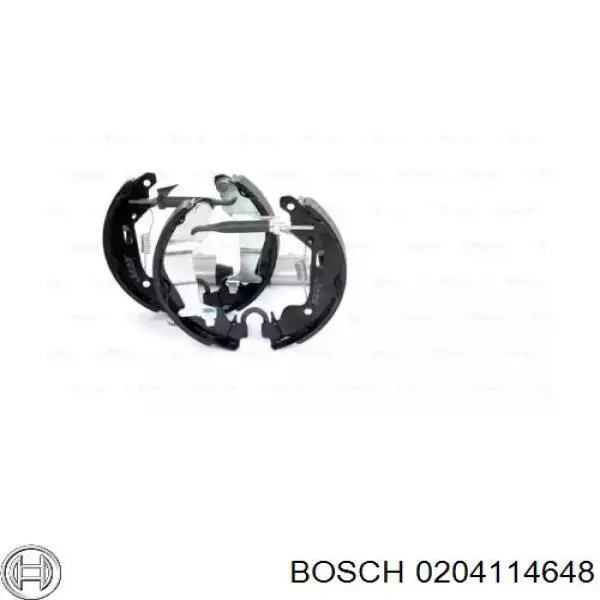 Задние барабанные колодки 0204114648 Bosch