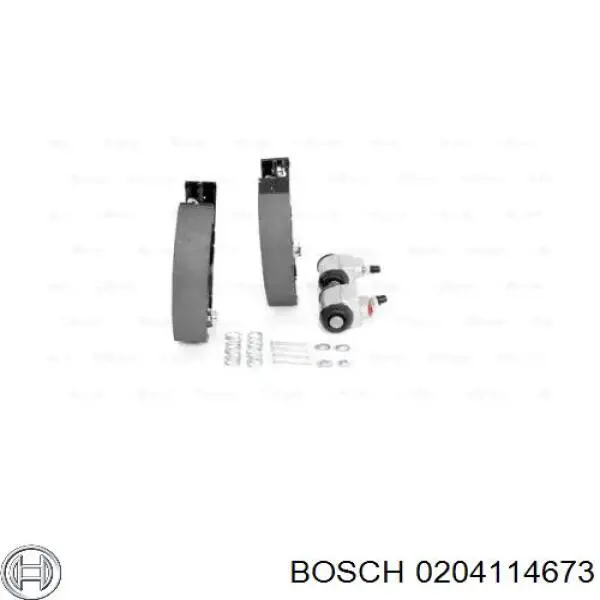 Задние барабанные колодки KP1105 Delphi