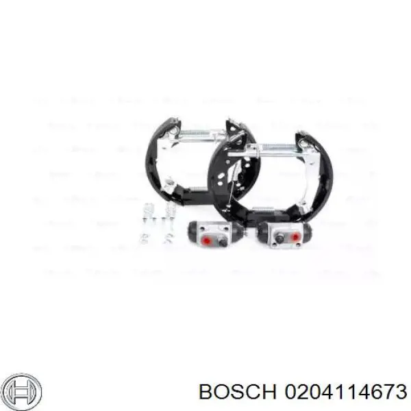 Барабанные колодки Delphi KP1105