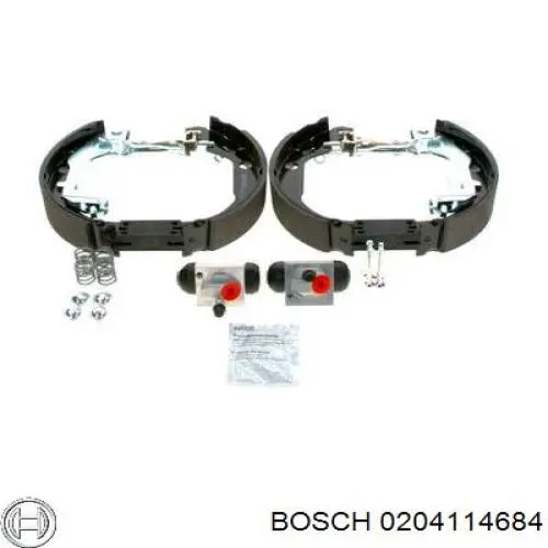 Купить K68076 Brembo Задние барабанные тормозные колодки