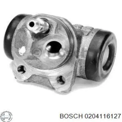 Цилиндр тормозной колесный 0204116127 Bosch