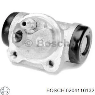 Цилиндр тормозной колесный 0204116132 Bosch