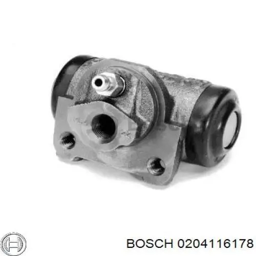 Цилиндр тормозной колесный 0204116178 Bosch