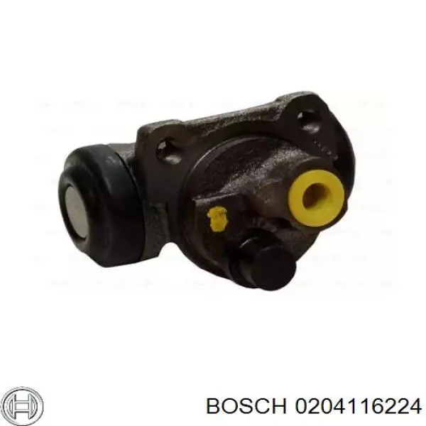 Цилиндр тормозной колесный 0204116224 Bosch