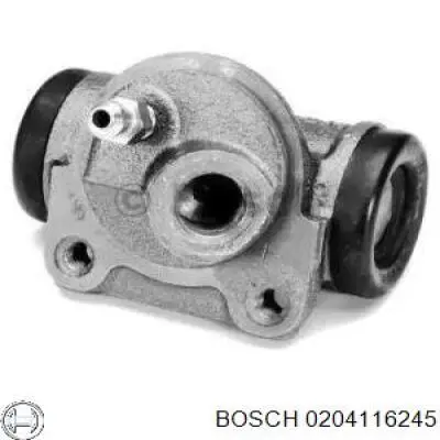 Цилиндр тормозной колесный 0204116245 Bosch