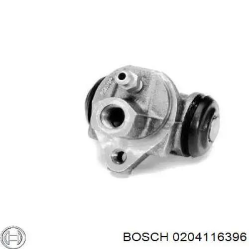 Цилиндр тормозной колесный 0204116396 Bosch