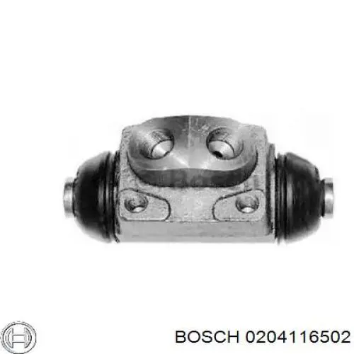 Цилиндр тормозной колесный 0204116502 Bosch