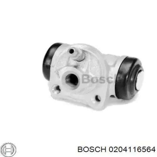 Цилиндр тормозной колесный 0204116564 Bosch