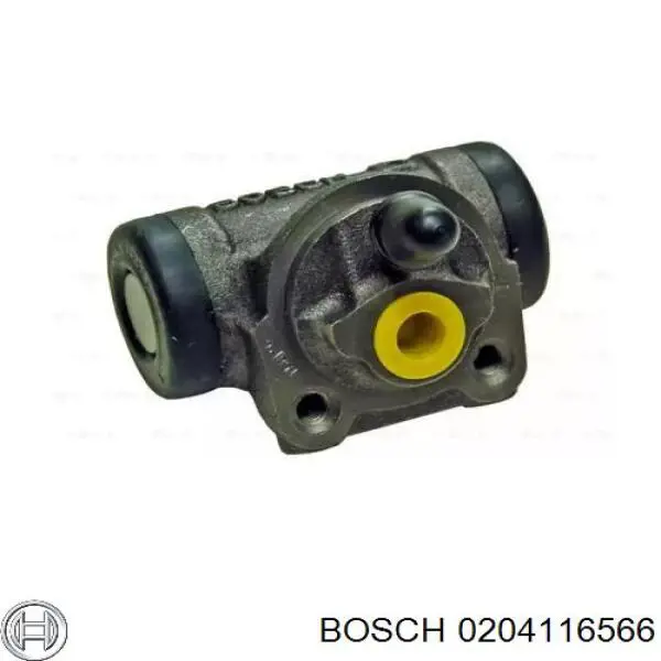 Цилиндр тормозной колесный 0204116566 Bosch