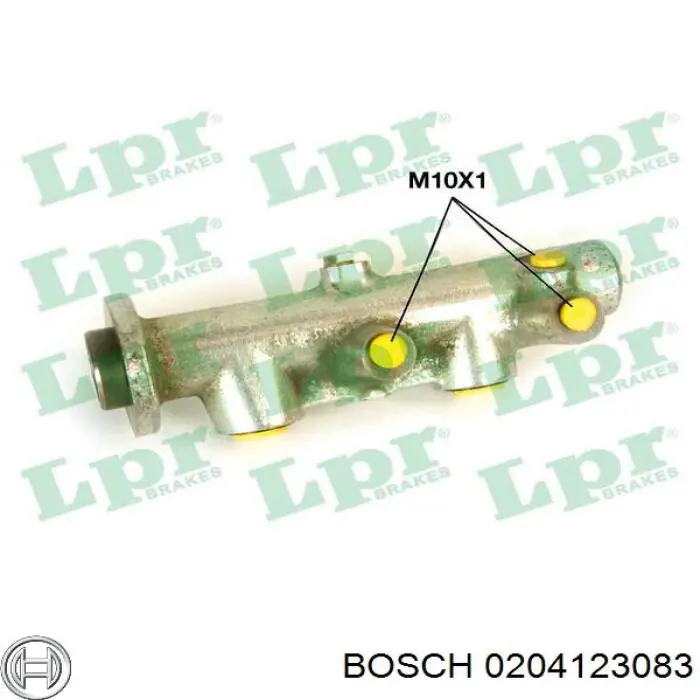 Cilindro principal de freno 0204123083 Bosch