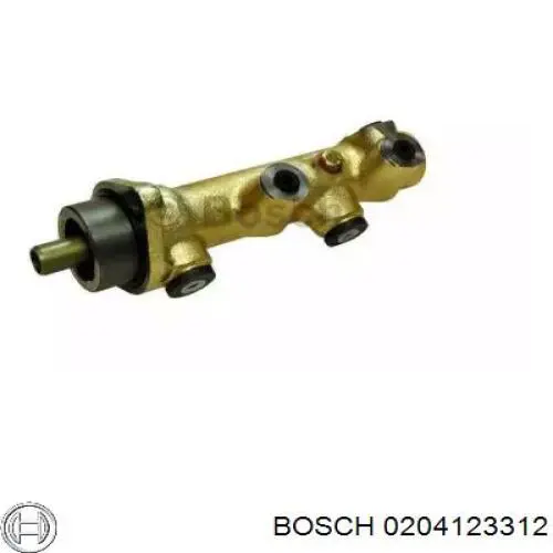 Цилиндр тормозной главный 0204123312 Bosch