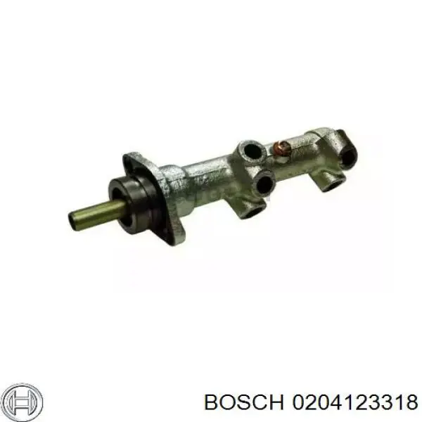 Цилиндр тормозной главный 0204123318 Bosch