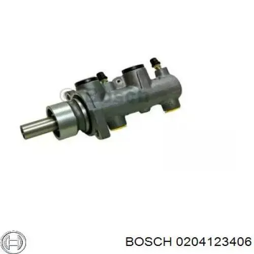 Цилиндр тормозной главный 0204123406 Bosch