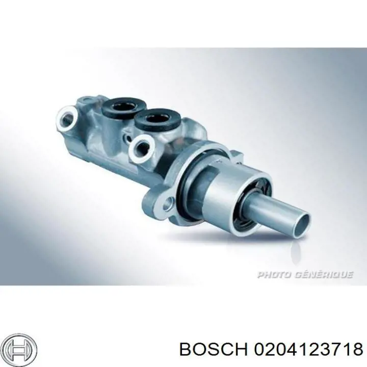 Цилиндр главный тормоза (гидротормозов) Bosch 0204123718 цена, от 88.26 USD