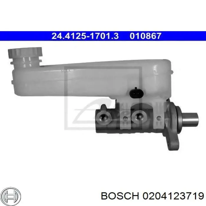 Цилиндр тормозной главный 0204123719 Bosch